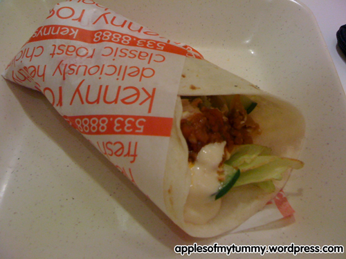 Spicy Chicken Wrap (Php 95.00)